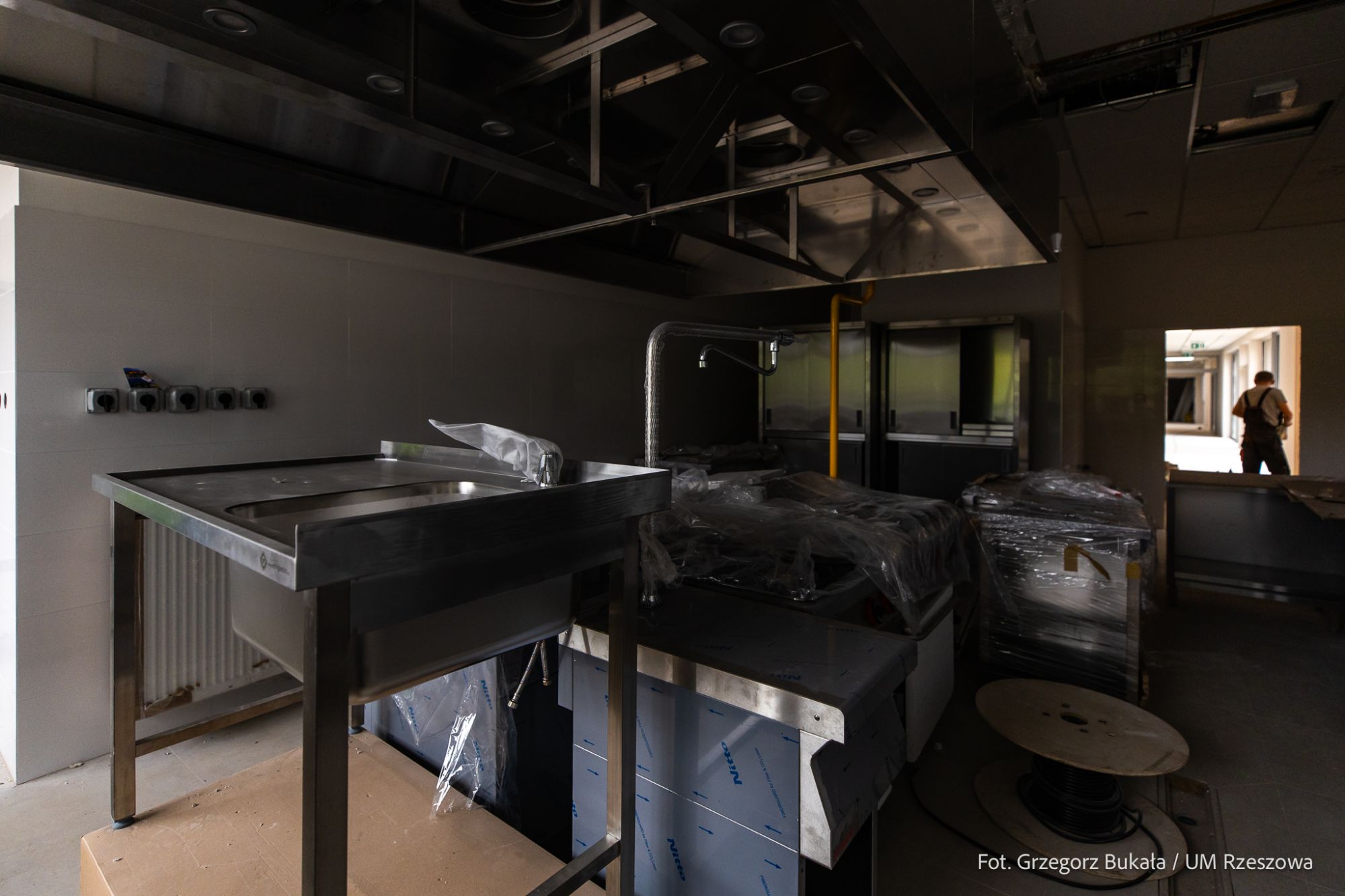 zdjęcie z budowy żłobka przy ul. Jachowicza w Rzeszowie, fot. Grzegorz Bukała, Urząd Miasta Rzeszowa